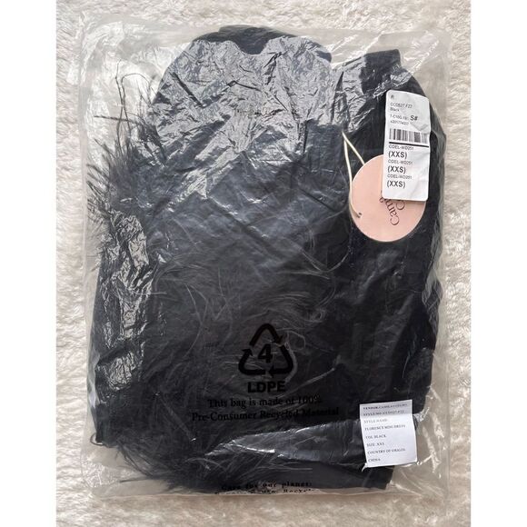 NWT Camila Coelho Florence Mini Dress in Black, Size XXS - Picture 15 of 15